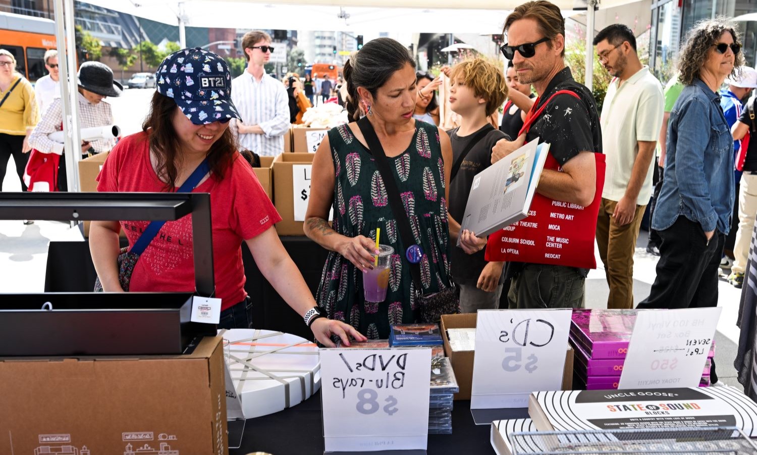 LA Phil: Store Sidewalk Sale with DJ