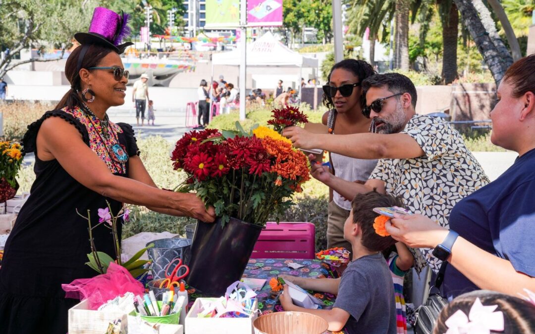 Gloria Molina Grand Park’s Downtown Día de los Muertos Opening Day Community Celebration