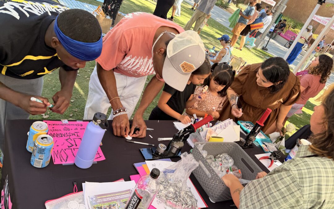Button-Making Activity Station
